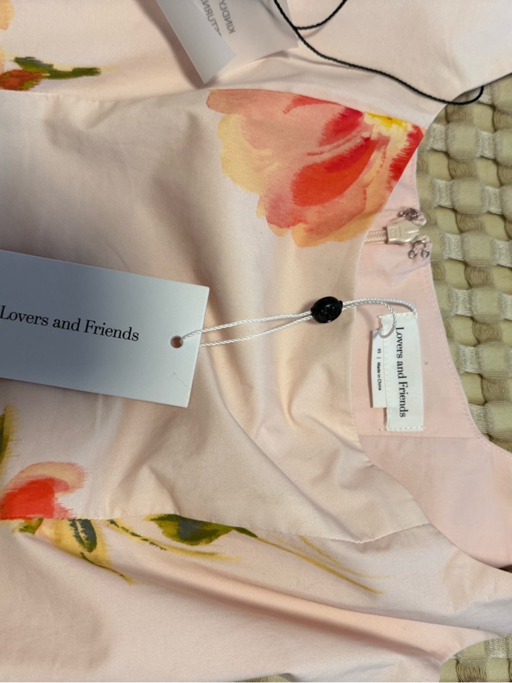 Lovers + Friends Pink Floral Square-Neck Maxi Dress - Picture 4 of 4